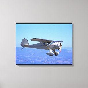 Monocoupe 90A, flyg 1937_Classic Canvastryck
