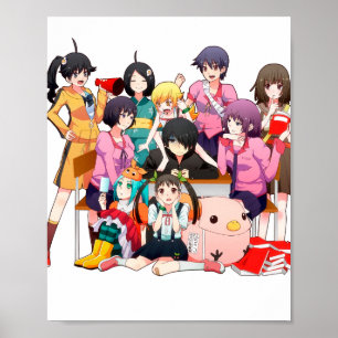 Monogatari-serien Poster