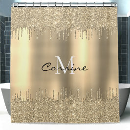 Monogram 14 kB-Glitter med Guld