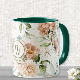 Monogram 1600-talets nederländska Blommigtar 11 oz Mugg