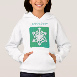 Monogram 2021 Hej Winter Helgdag Snowflake T Shirt