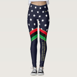 Monogram 4 juli Independence day 19 juli Leggings