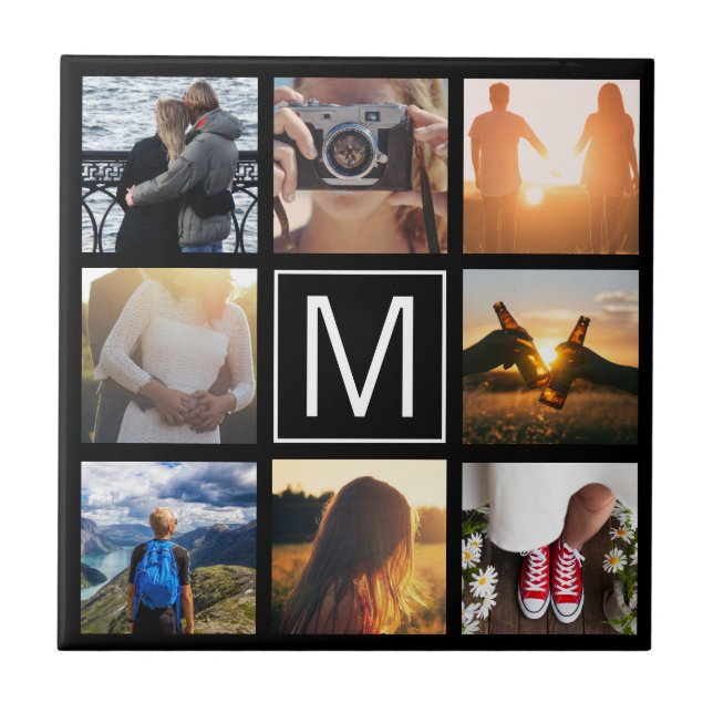 Monogram 8 Ram NGL Kakelplatta (Framsidan)