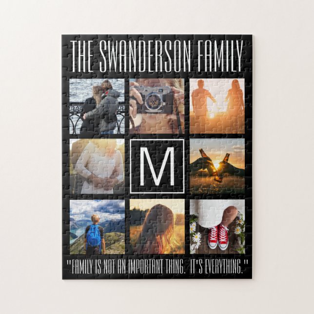 Monogram 8 Ram NGL Pussel (Vertikal)