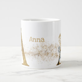 Monogram ’A’ Jumbo Mugg Soppa Ice Cream