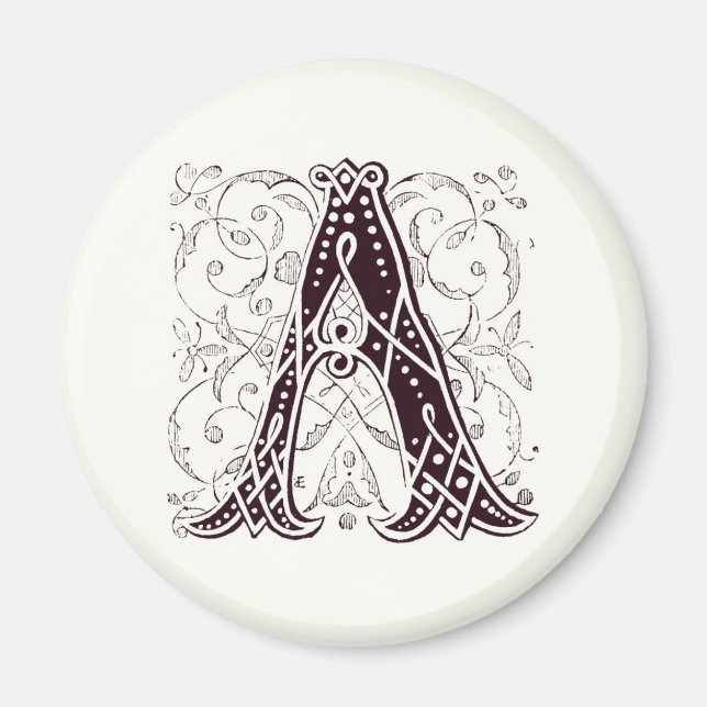 Monogram A Magnet (Framsidan)