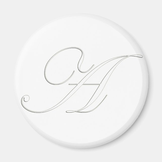 Monogram A Magnet (Framsidan)