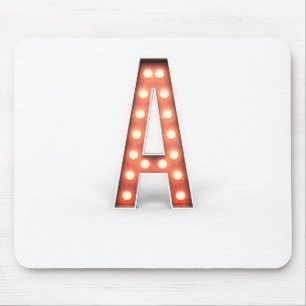 Monogram A Marquee Ljus Musmatta