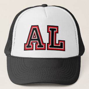 Monogram "AL" initialer Keps