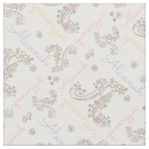 Monogram Alannah brev A namn