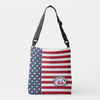 Monogram All-Amerika-over Tote Bag Axelväska