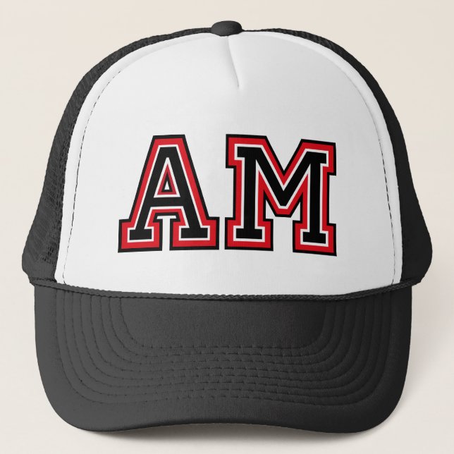 Monogram AM Keps (Framsida)