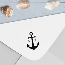 Monogram Anchor Nautical