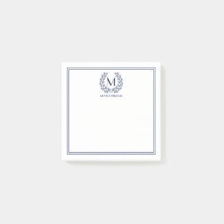 Monogram andedräkt post-it block