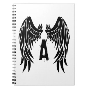 Monogram - Angel Vinge Anteckningsbok