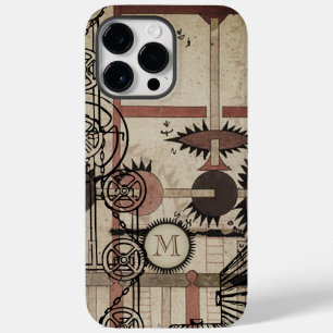 Monogram Ångsegmentet Personlig iphone case