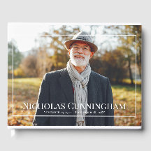 Monogram Anpassningsbar Photo on White Ram Memoria