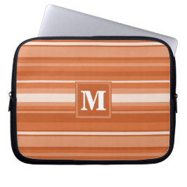 Monogram apelsandränder laptop fodral