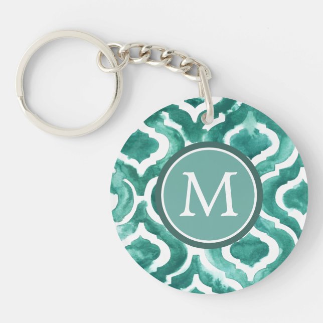 Monogram | Aquamarine Motif IV (Framsidan)