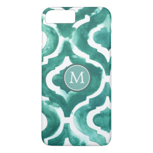Monogram   Aquamarine Motif IV