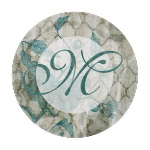 Monogram Arabesque Butterflies V