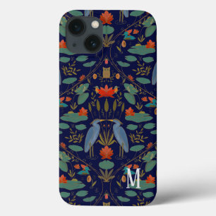 Monogram Arts & Crafts Heron iPhone / iPad-fall