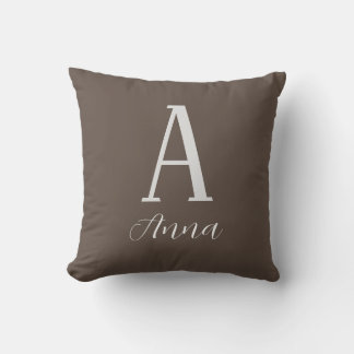 Monogram Autumn Vibe Dekorativ kudde