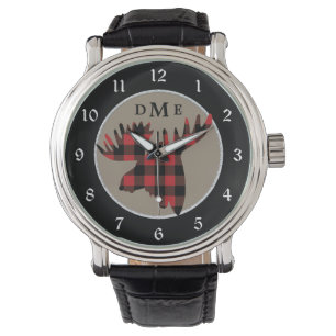 Monogram av Buffalo Play Moose Head Armbandsur