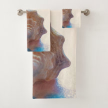 Monogram Avslappnad Beach Sea Snäcka