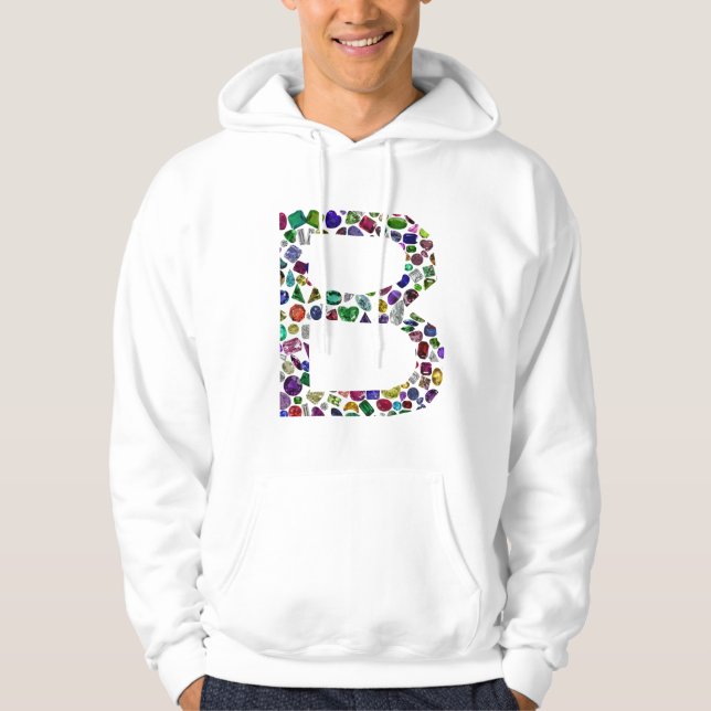 Monogram B Hoodie (Framsida)
