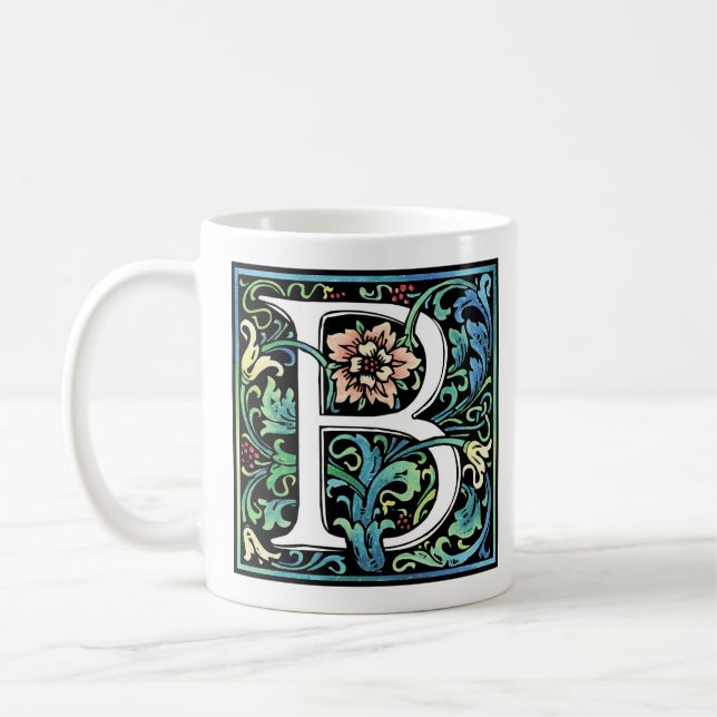 Monogram B Kaffemugg (Vänster)