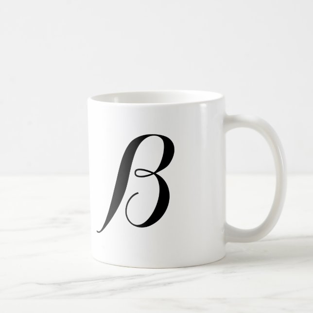 Monogram-b Kaffemugg (Höger)