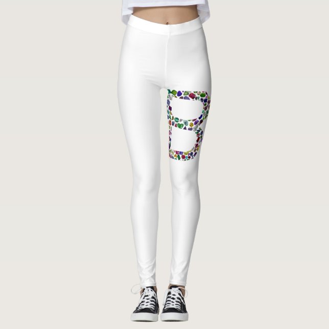 Monogram B Leggings (Framsida)