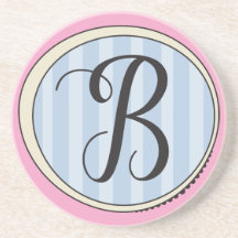Monogram B Sandstone-Underlägg