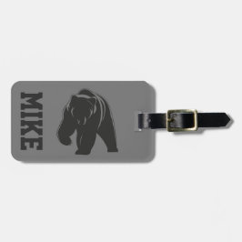 Monogram - bagageetikett bagagebricka