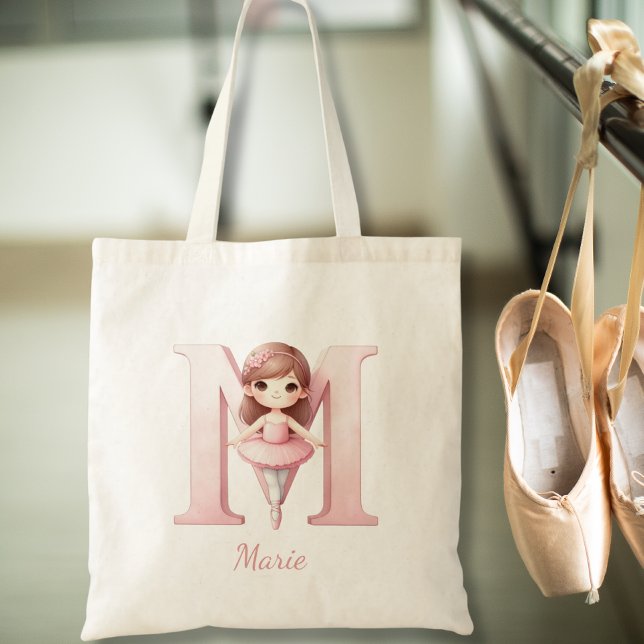 Monogram Ballerina Tygkasse (Skapare uppladdad)