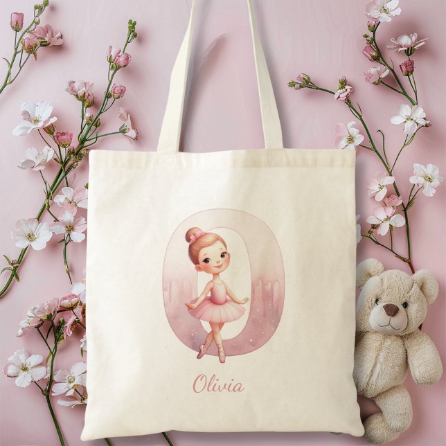 Monogram Ballerina Tygkasse (Skapare uppladdad)