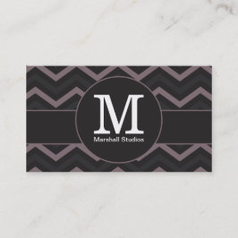 Monogram Band Visitkort