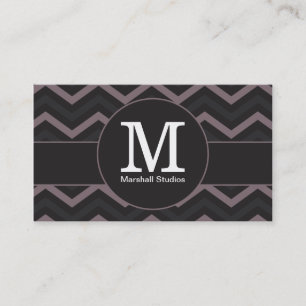 Monogram Band Visitkort