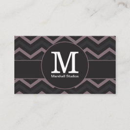 Monogram Band Visitkort