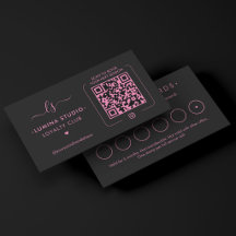 Monogram Beauty Specialist Rosa Svart Belöningar