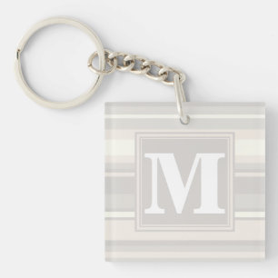 Monogram beige rand