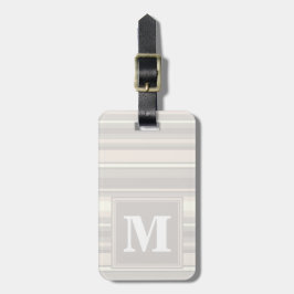 Monogram beige rand bagagebricka
