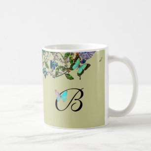 Monogram Bejeweled mugg