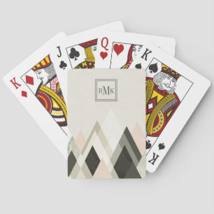 Monogram  Bergsområden utanför bergsområden III Casinokort