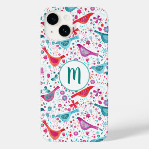 Monogram Bird Mönster