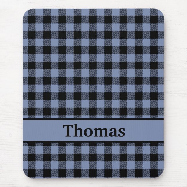 Monogram Black and Blue Play, Buffalo Play Musmatta (Framsidan)