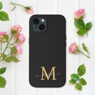 Monogram Black   Minimalistisk Elegant