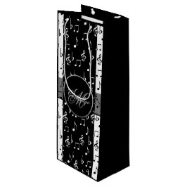 Monogram Black & White Musical Rand Vin Bag