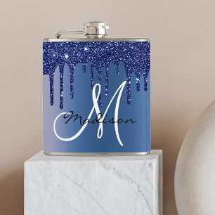 Monogram blådroppsdroppar Glitter-drivrutiner Fickplunta